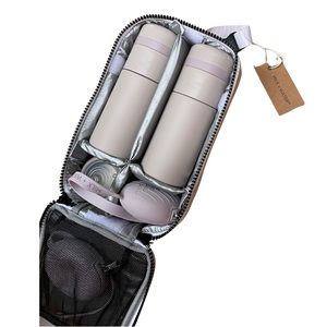 BNWT Milk + Water all-in-one baby bottle, double go bag, formula / water